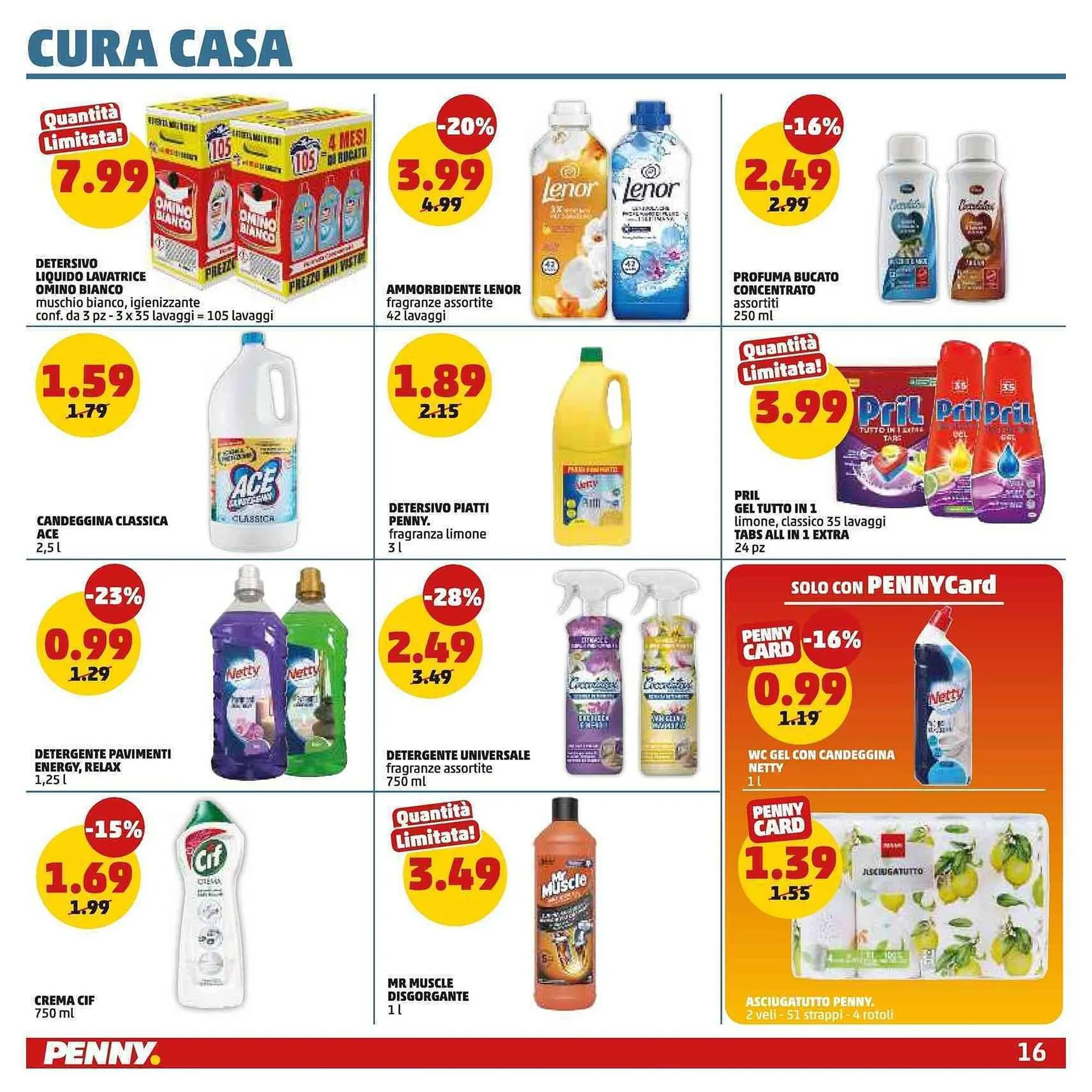 Volantino PENNY da 9 ottobre a 19 ottobre di 2025 - Pagina del volantino 16