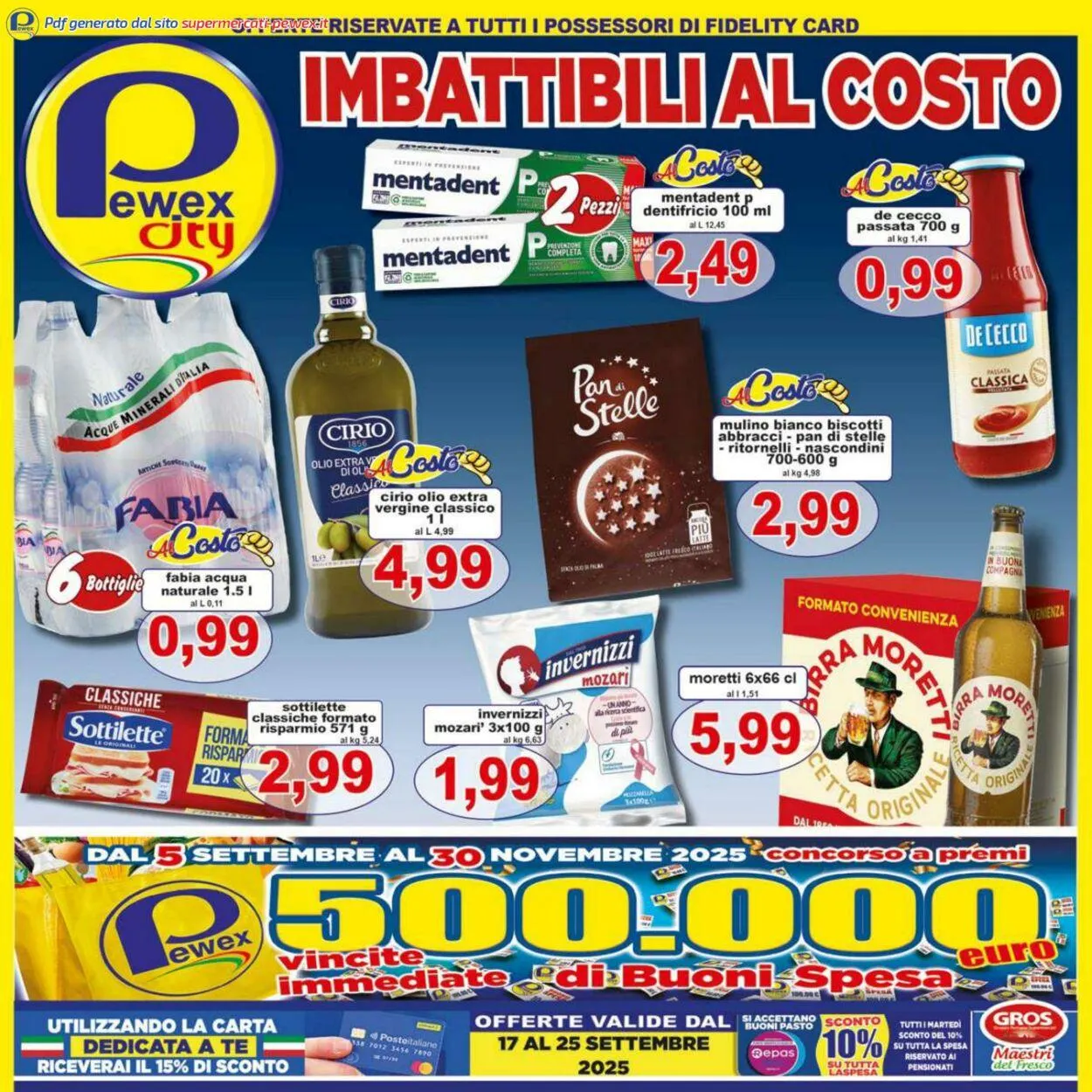Pewex Volantino attuale da 30 settembre a 14 ottobre di 2025 - Pagina del volantino 1