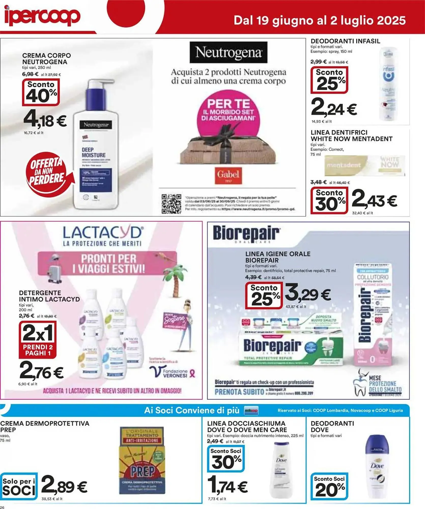 Volantino Ipercoop da 19 giugno a 2 luglio di 2025 - Pagina del volantino 26