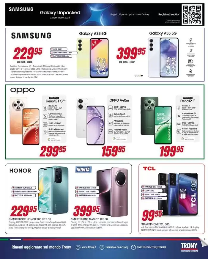 Prezzi senza paragony da 16 gennaio a 5 febbraio di 2025 - Pagina del volantino 7