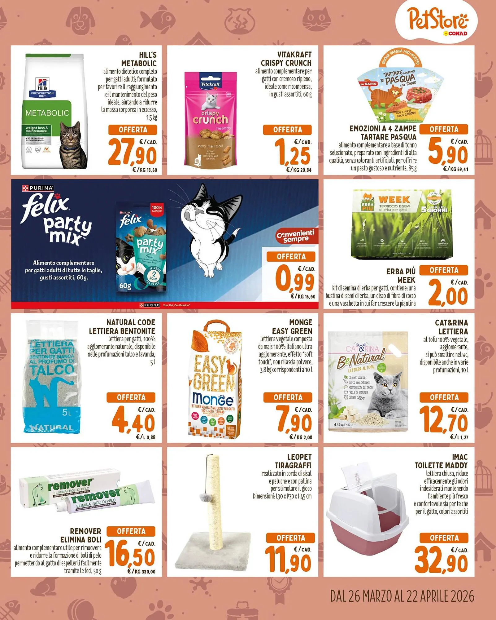 Volantino Pet Store Conad da 26 marzo a 22 aprile di 2026 - Pagina del volantino 5