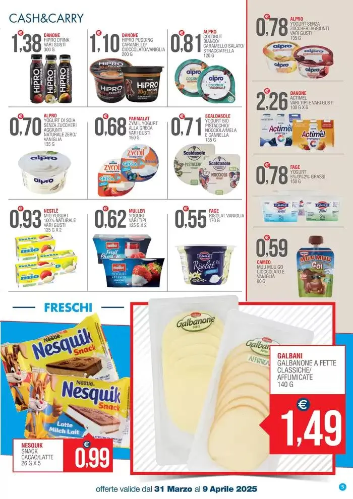 Sorprendente convenienza! da 31 marzo a 9 aprile di 2025 - Pagina del volantino 5