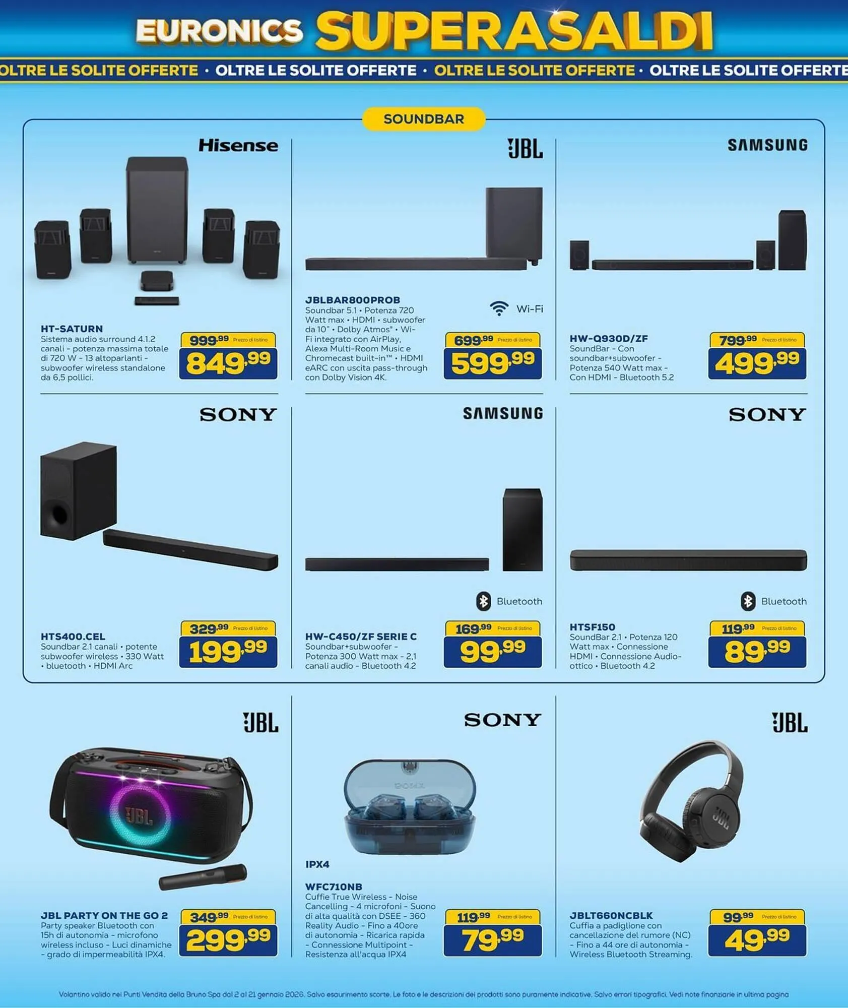 Volantino Euronics da 1 gennaio a 21 gennaio di 2026 - Pagina del volantino 26