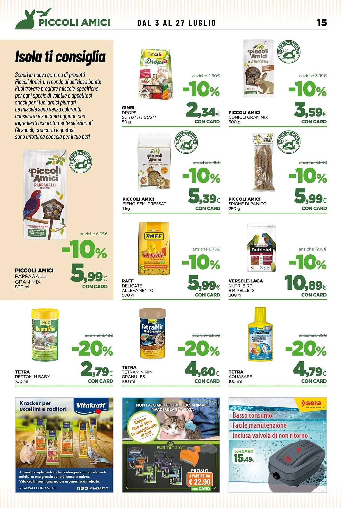 Volantino L´Isola dei Tesori da 3 luglio a 27 luglio di 2025 - Pagina del volantino 15