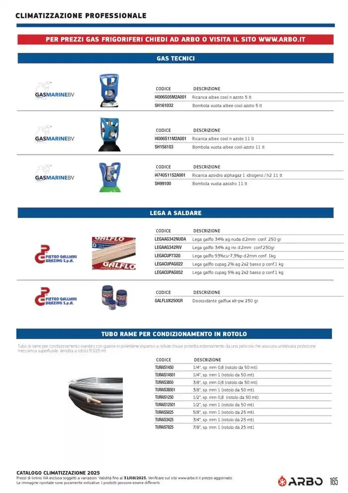 Catalogo Climatizzazione 2025 da 1 gennaio a 31 dicembre di 2025 - Pagina del volantino 155