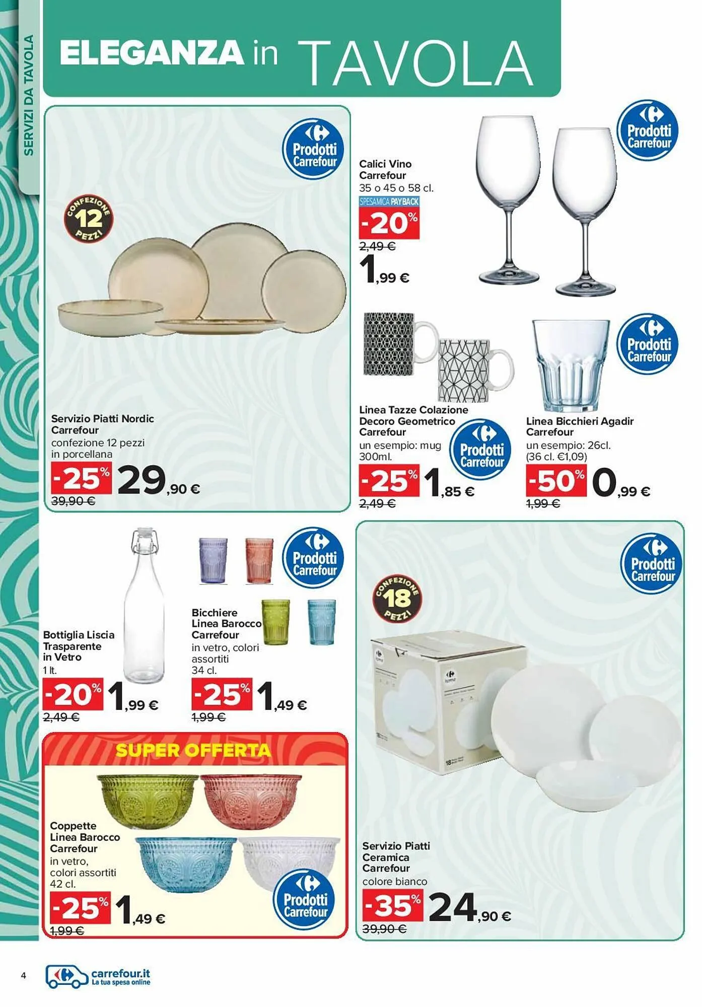 Volantino Carrefour Iper da 18 febbraio a 17 marzo di 2025 - Pagina del volantino 4