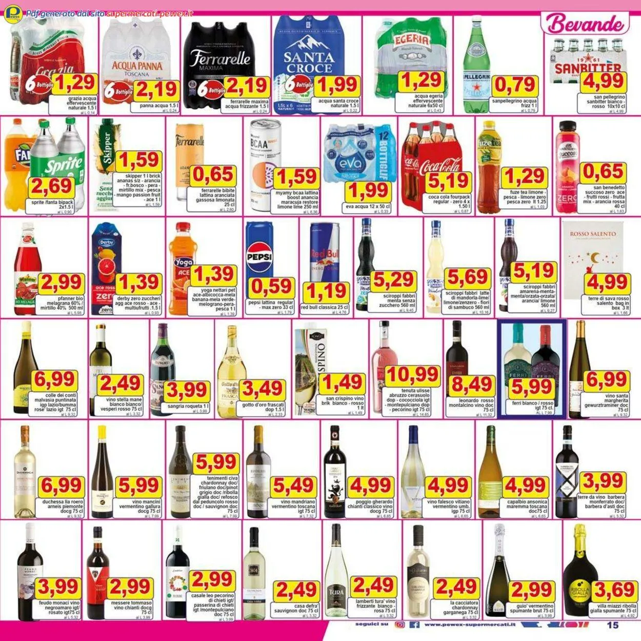 Pewex Volantino attuale da 25 luglio a 5 agosto di 2025 - Pagina del volantino 15