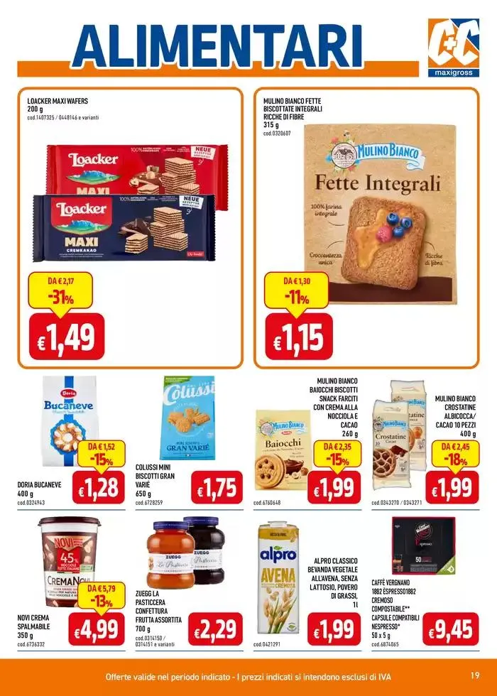 Promozioni, offerte per il tuo business da 24 marzo a 6 aprile di 2025 - Pagina del volantino 19
