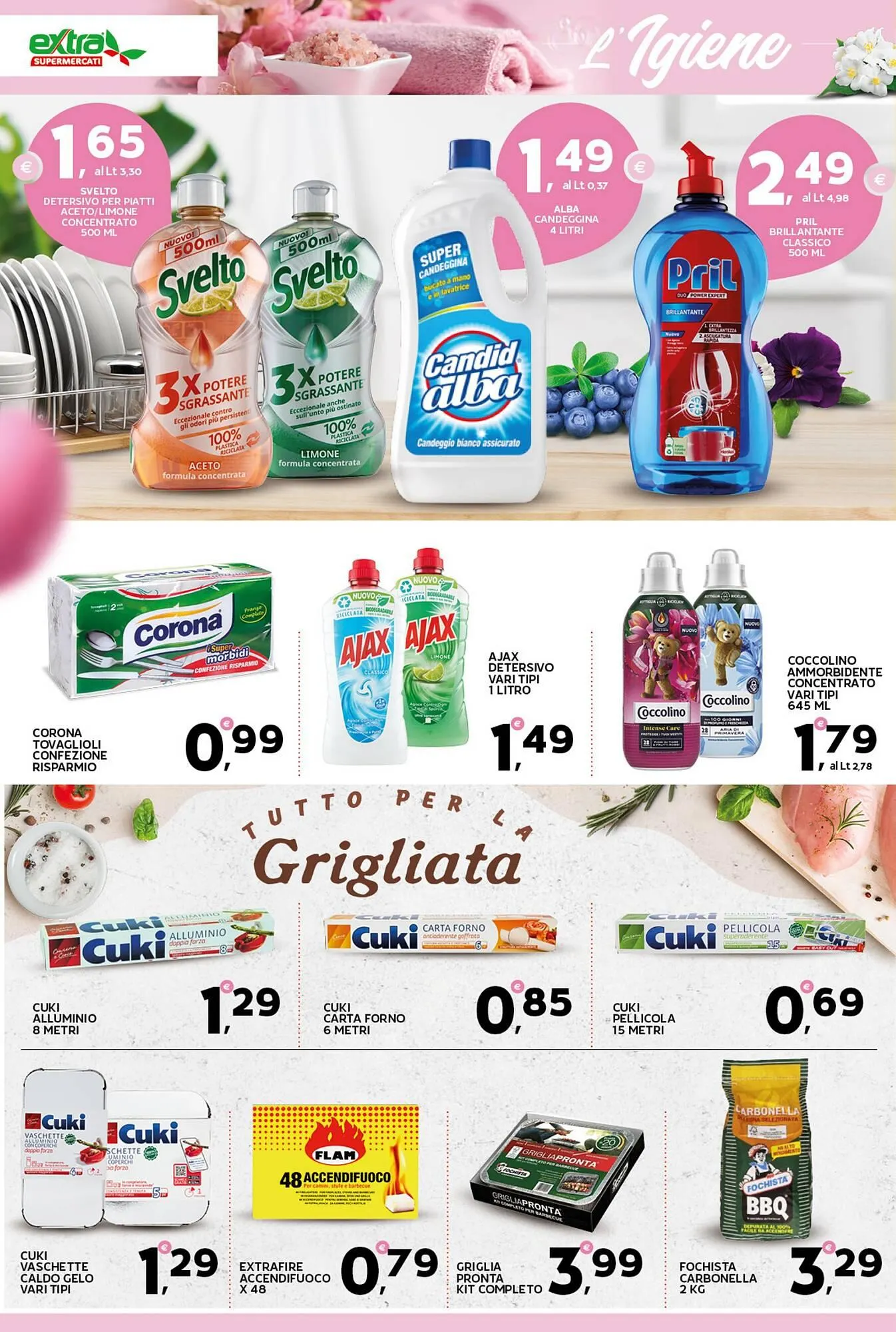 Volantino Extra Supermercati da 11 aprile a 21 aprile di 2025 - Pagina del volantino 18