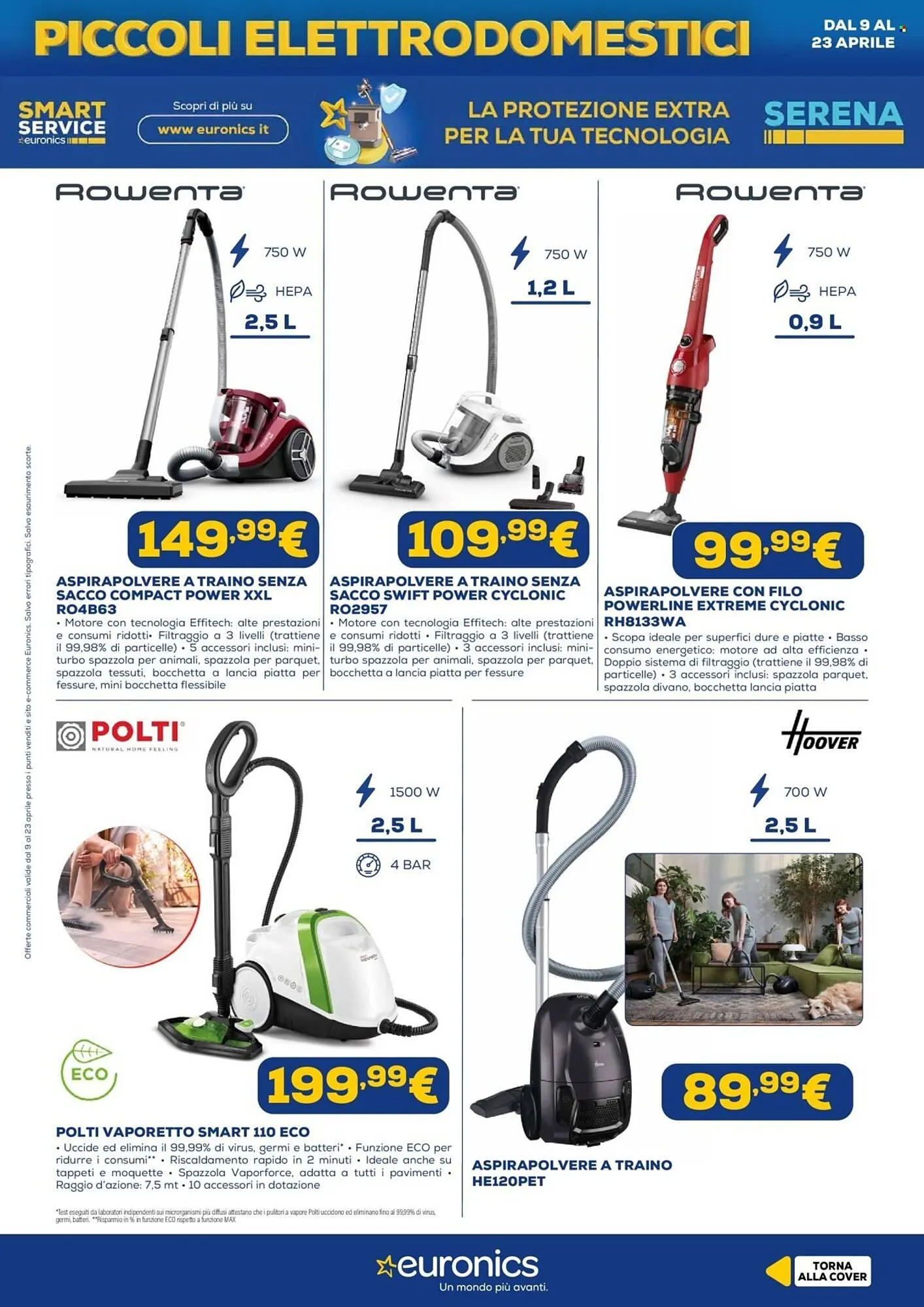 Volantino Euronics da 9 aprile a 23 aprile di 2026 - Pagina del volantino 5