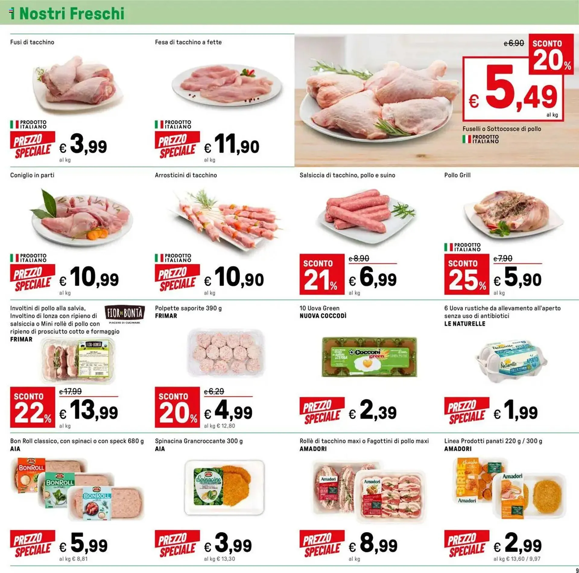 Volantino Iper La Grande da 10 gennaio a 19 gennaio di 2025 - Pagina del volantino 9