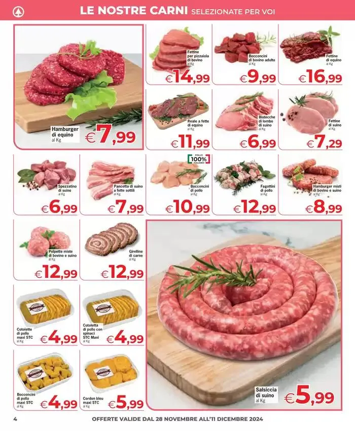 Sottocosto da 28 novembre a 9 dicembre di 2024 - Pagina del volantino 4