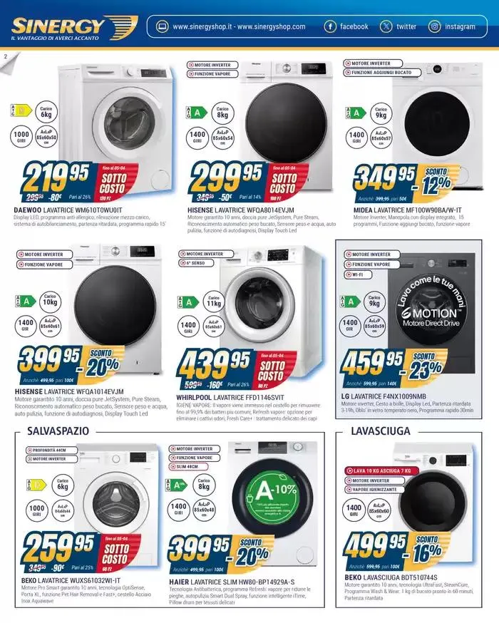 Sottocosto da 27 marzo a 5 aprile di 2025 - Pagina del volantino 2