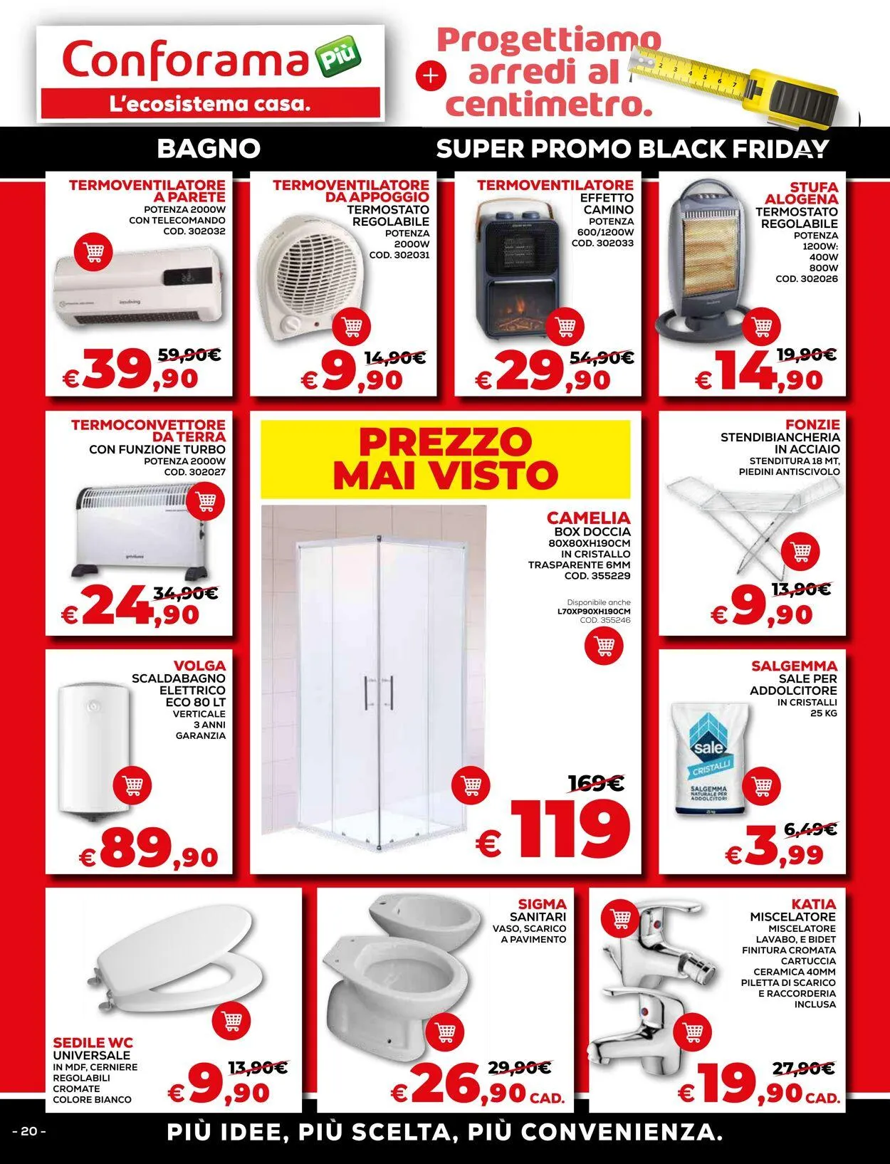 Conforama Volantino attuale da 14 novembre a 30 novembre di 2025 - Pagina del volantino 20