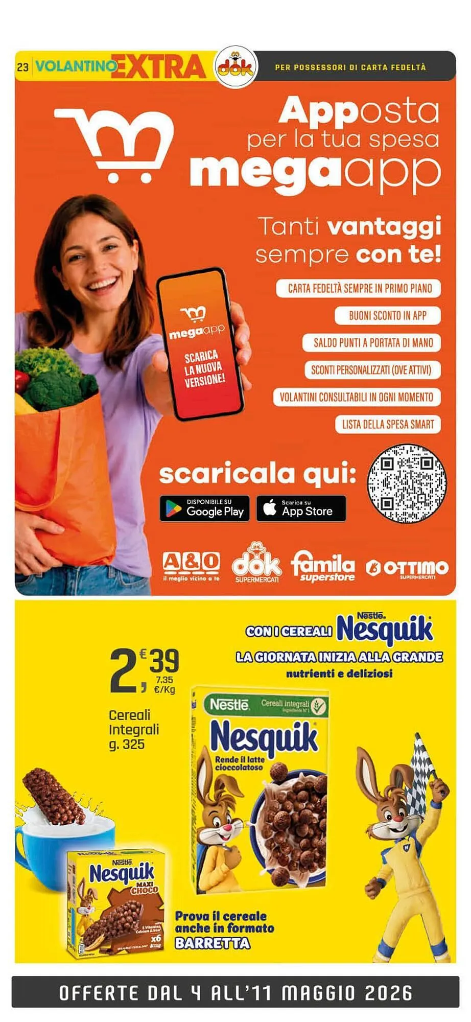 Volantino Supermercati Dok da 4 maggio a 11 maggio di 2026 - Pagina del volantino 23
