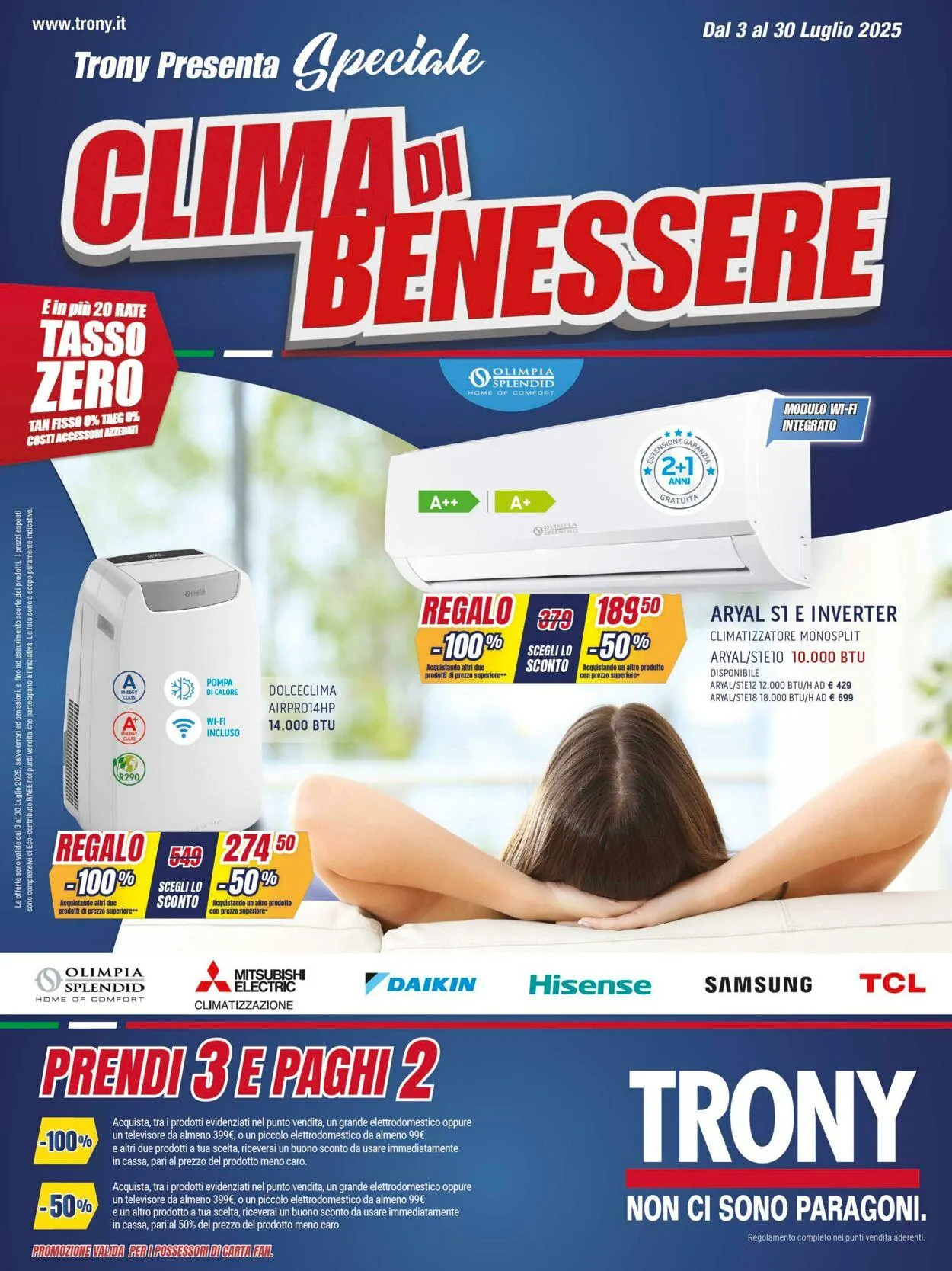 Trony - Palermo Volantino attuale da 3 luglio a 30 luglio di 2025 - Pagina del volantino 42