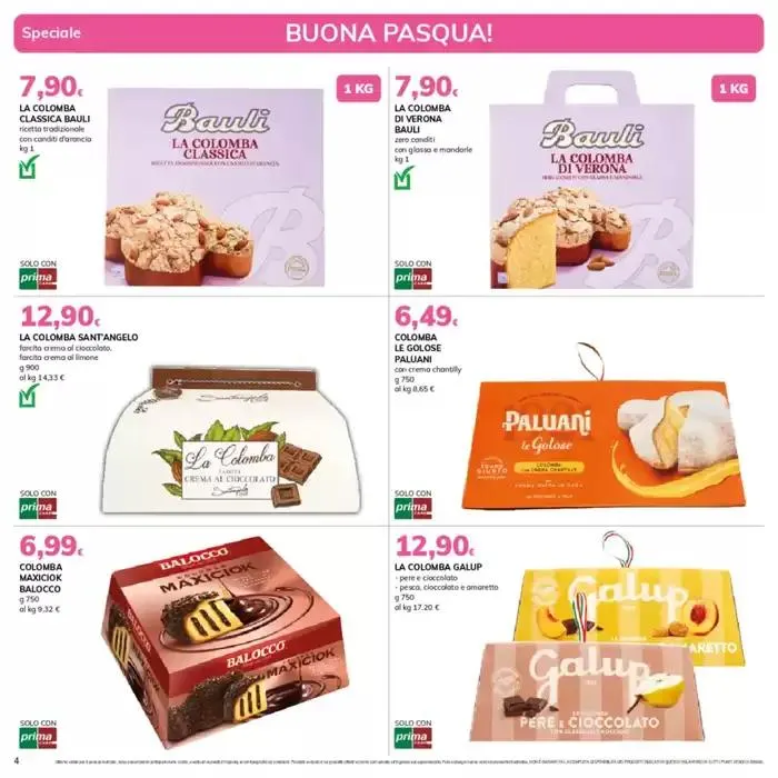 Pasqua da 8 aprile a 20 aprile di 2025 - Pagina del volantino 4