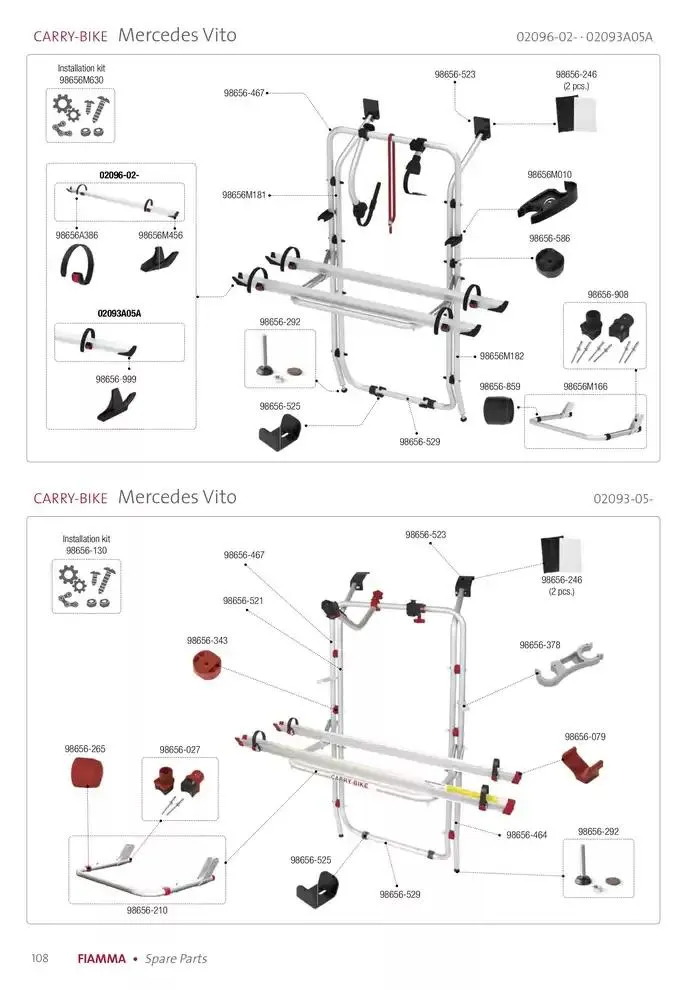 Spare parts catalogo 2025 da 14 gennaio a 31 dicembre di 2025 - Pagina del volantino 108