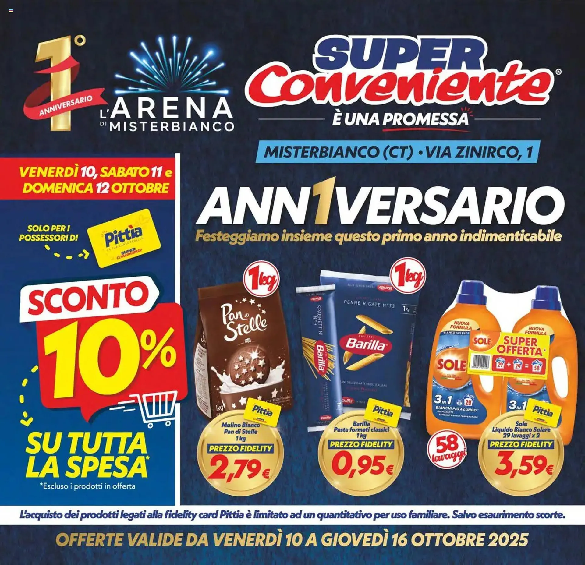 Volantino Iper Super Conveniente da 10 ottobre a 16 ottobre di 2025 - Pagina del volantino 1