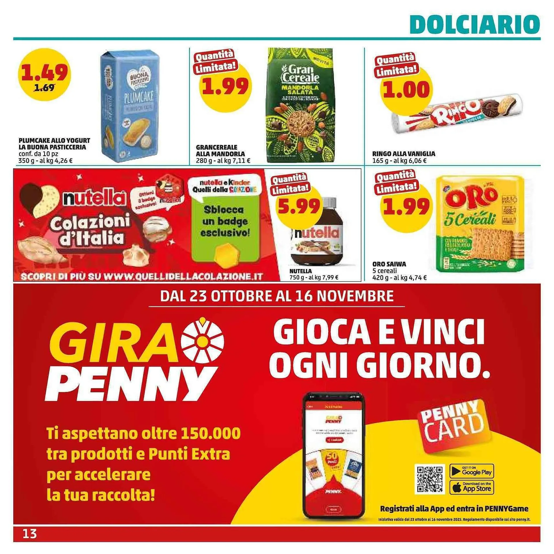 Volantino PENNY da 23 ottobre a 2 novembre di 2025 - Pagina del volantino 13