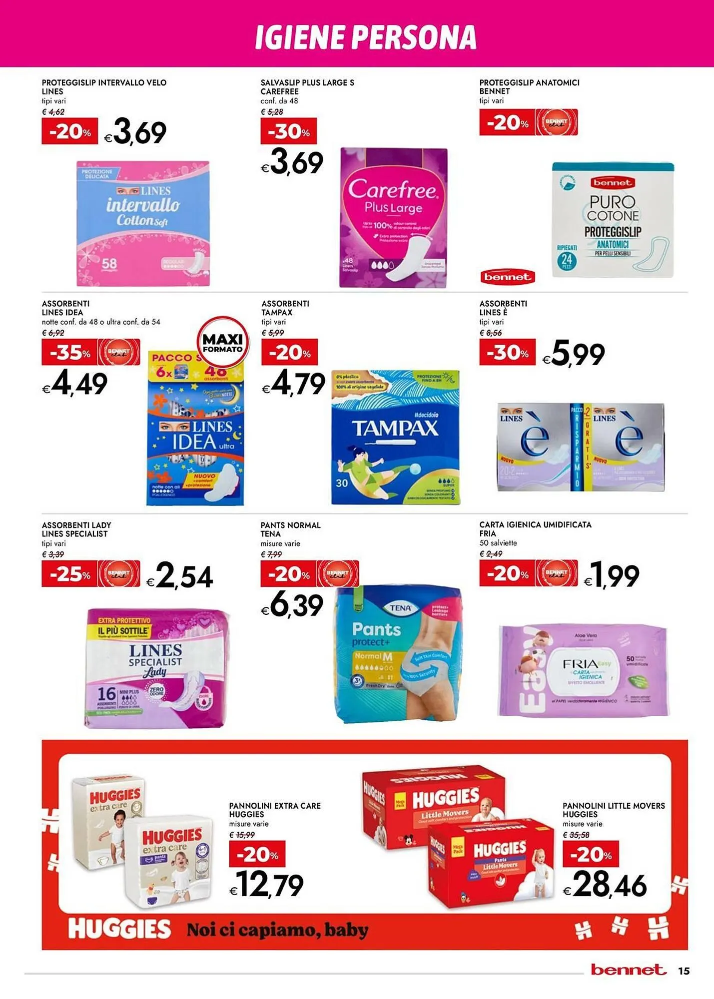 Volantino Bennet da 20 marzo a 2 aprile di 2025 - Pagina del volantino 15