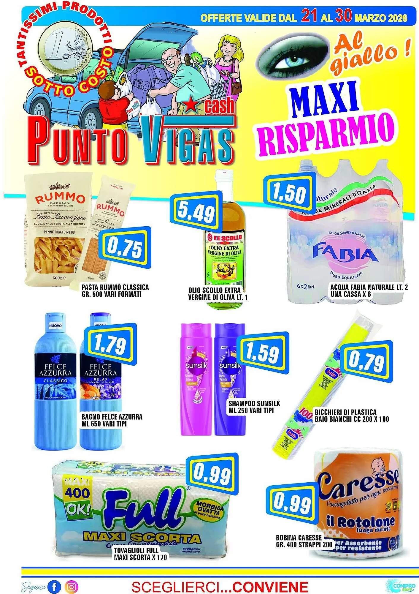 Volantino Punto Vigas da 21 marzo a 30 marzo di 2026 - Pagina del volantino 1