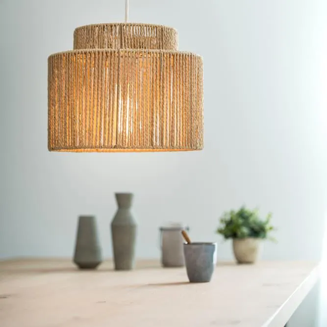 PAILLE Paralume naturale H 25 cm - Ø 20 cm - Ø 30 cm