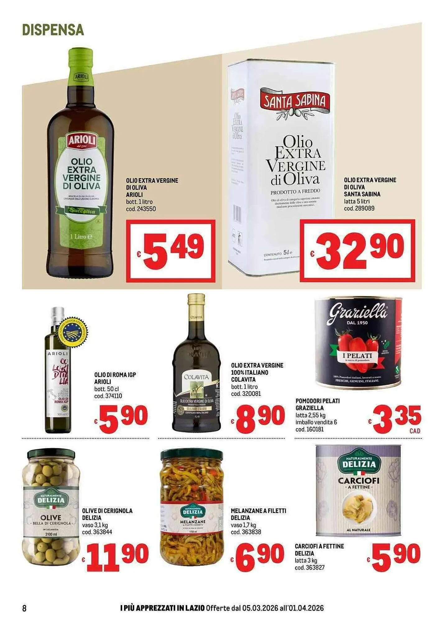 Volantino Metro da 5 marzo a 1 aprile di 2026 - Pagina del volantino 8