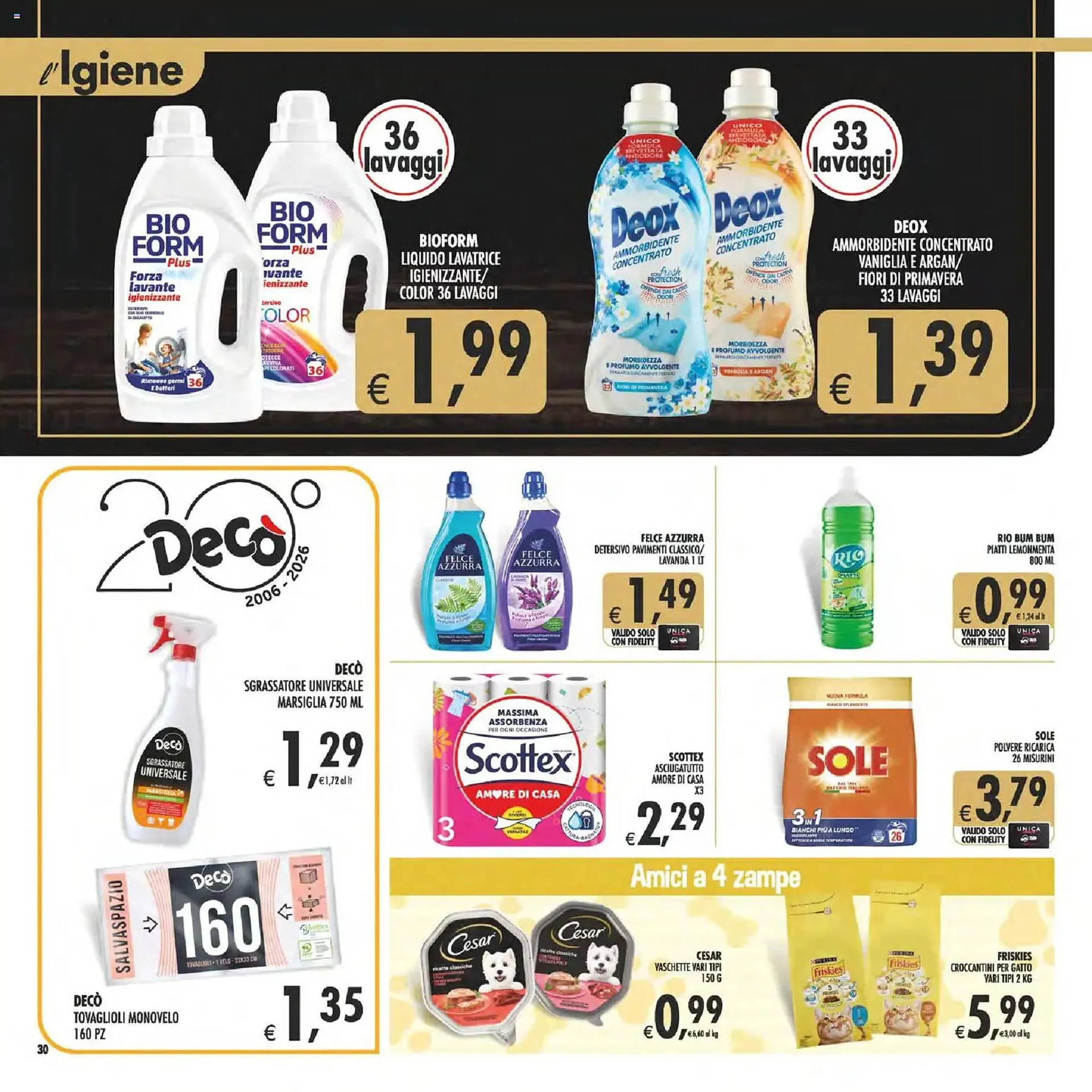 Volantino Gourmet Déco da 8 maggio a 18 maggio di 2026 - Pagina del volantino 30