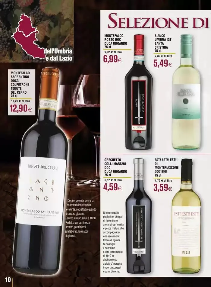 Selezione di vini italiani da 23 aprile a 21 maggio di 2025 - Pagina del volantino 10