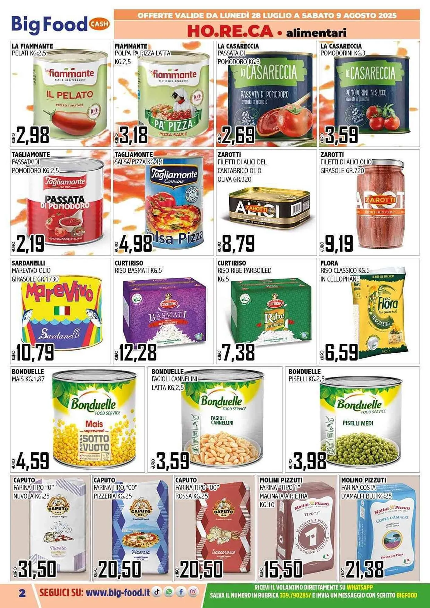 Volantino Big Food da 28 luglio a 9 agosto di 2025 - Pagina del volantino 2