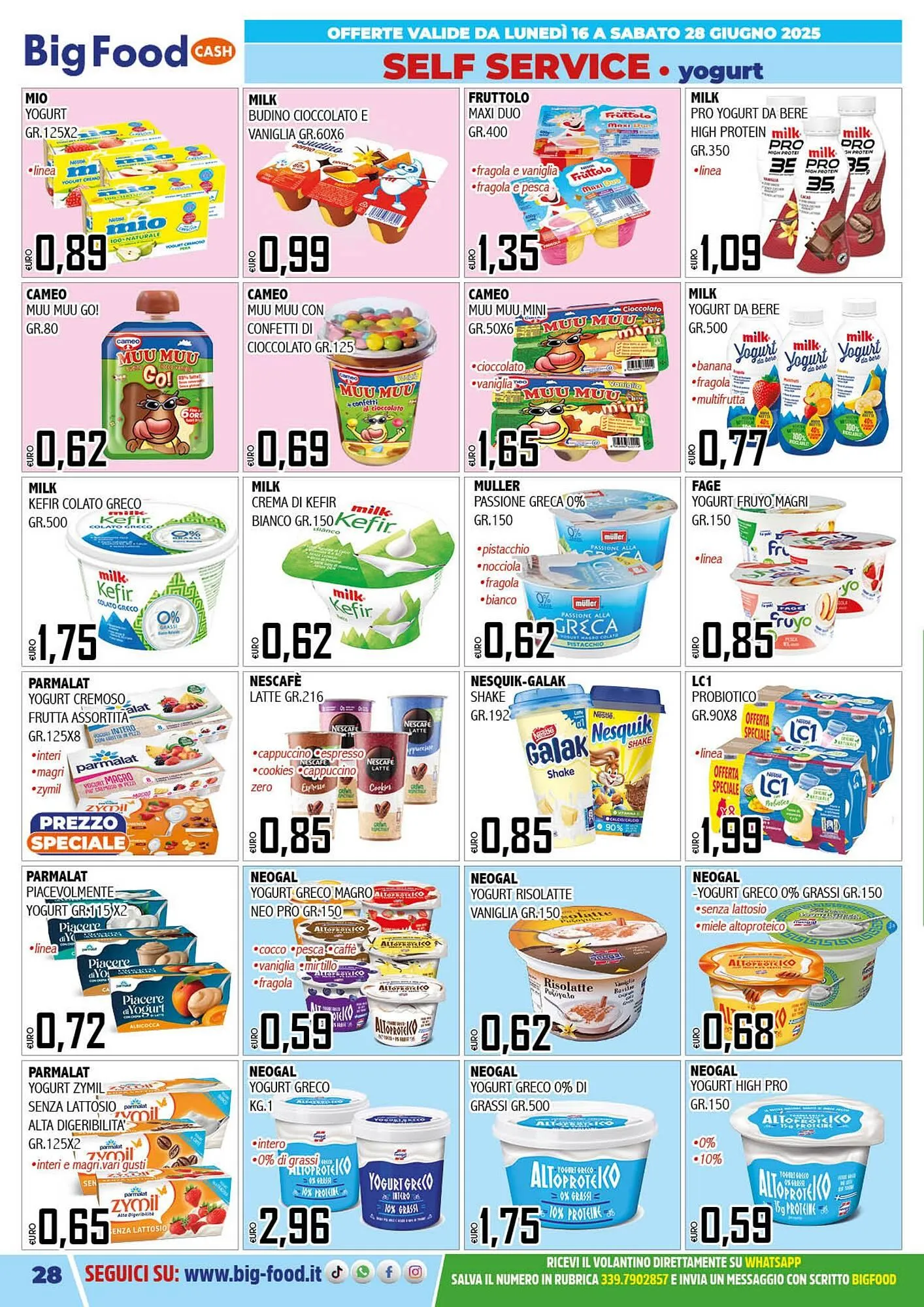 Volantino Big Food da 16 giugno a 28 giugno di 2025 - Pagina del volantino 20