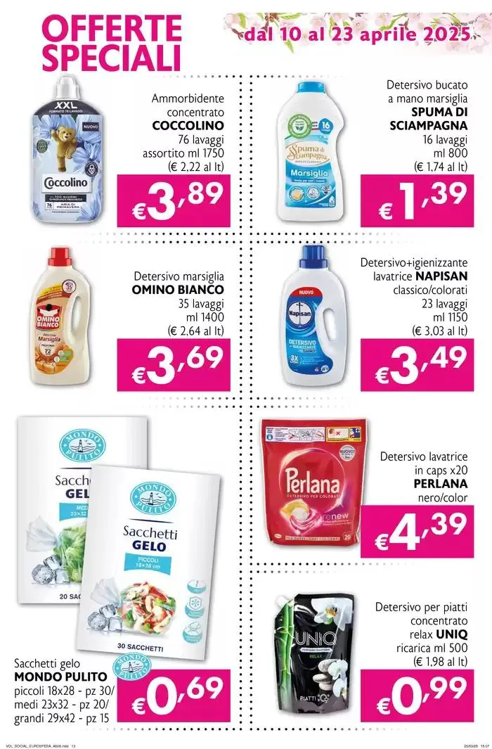Offerte Speciali da 10 aprile a 23 aprile di 2025 - Pagina del volantino 13