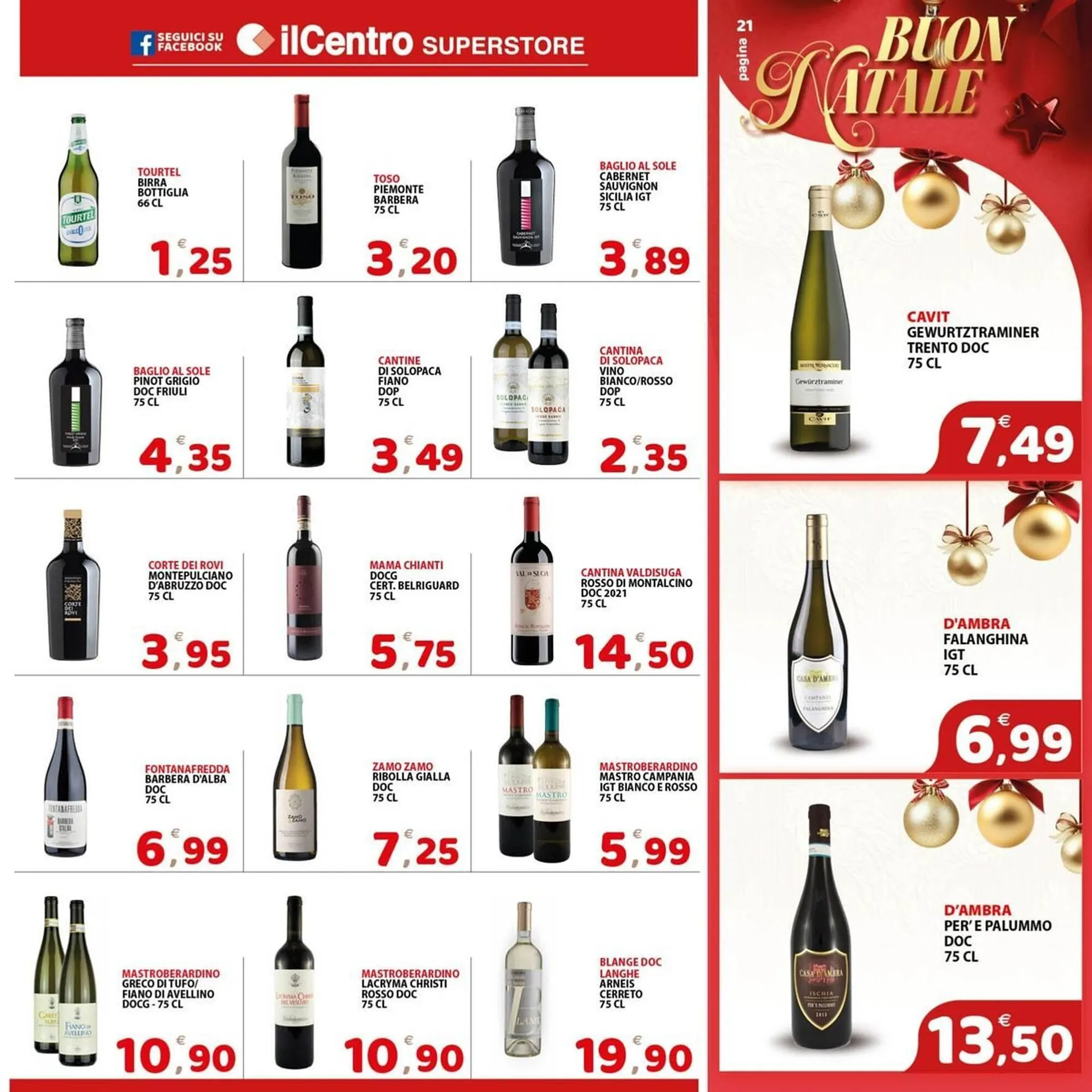 Volantino Il Centro Superstore da 10 dicembre a 24 dicembre di 2025 - Pagina del volantino 21