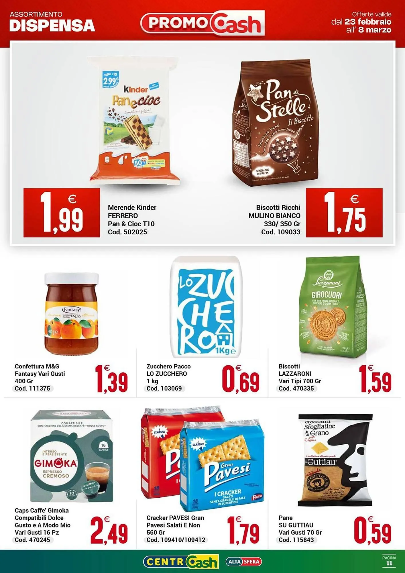 Volantino Centro Cash da 23 febbraio a 8 marzo di 2026 - Pagina del volantino 11