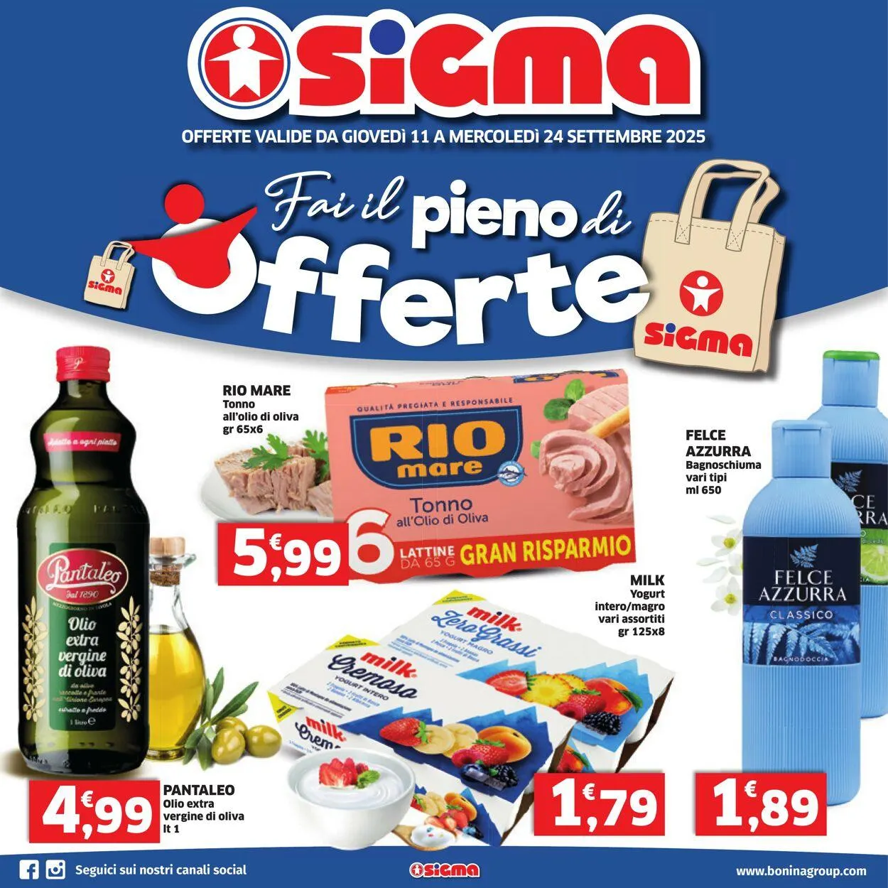 Sigma - Sicila Volantino attuale da 11 settembre a 24 settembre di 2025 - Pagina del volantino 1