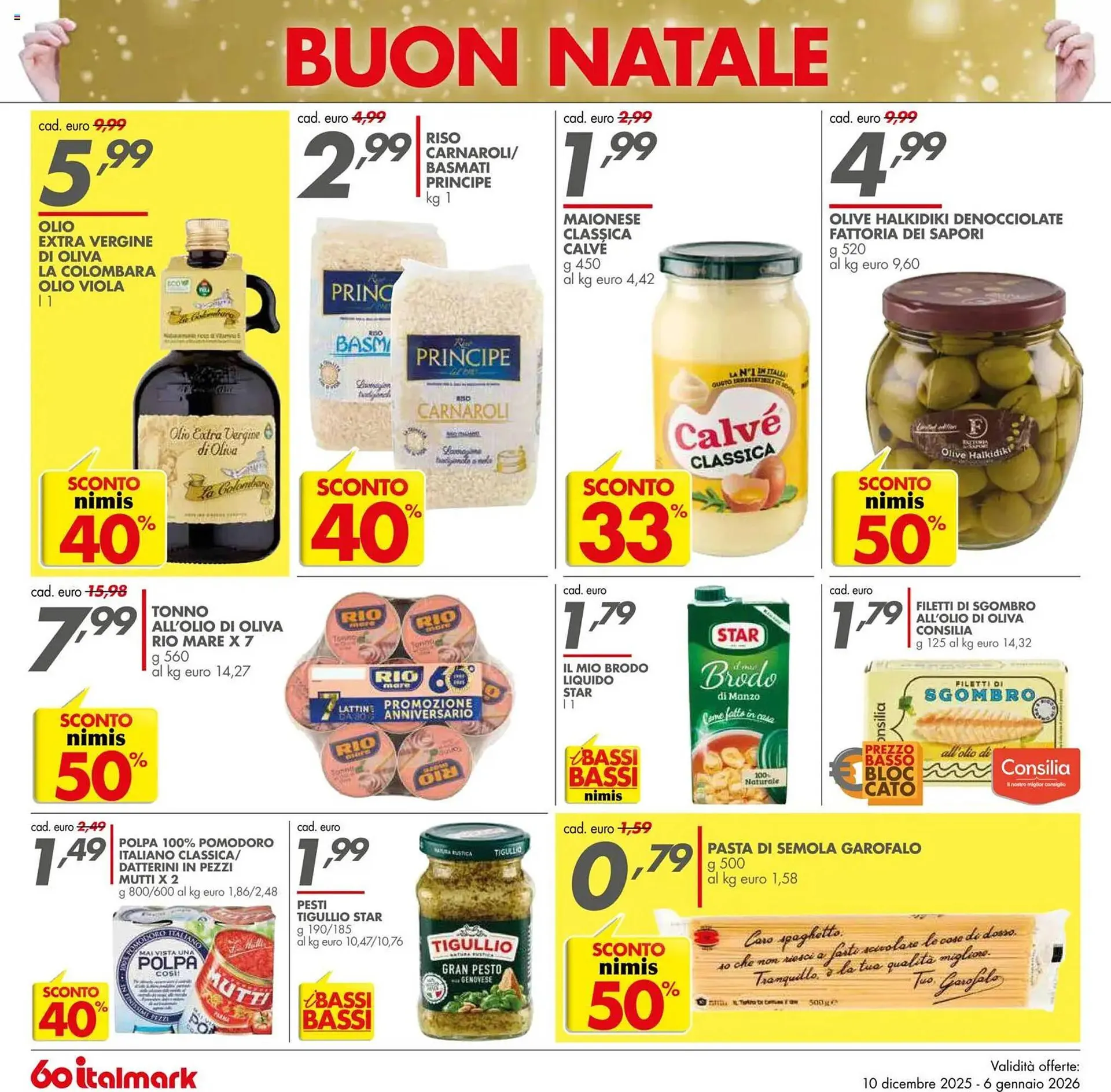 Volantino Italmark da 10 dicembre a 6 gennaio di 2026 - Pagina del volantino 22