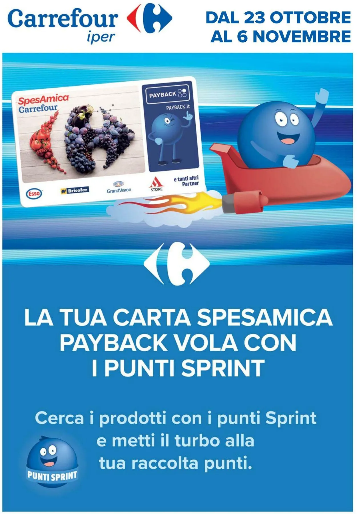Carrefour Volantino attuale da 23 ottobre a 6 novembre di 2025 - Pagina del volantino 1