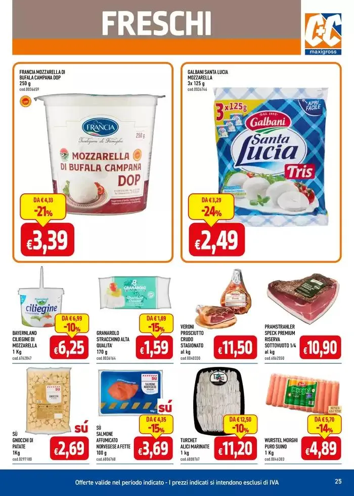 Professional ristoranti, bar, comunità, hotel da 3 gennaio a 26 gennaio di 2025 - Pagina del volantino 25