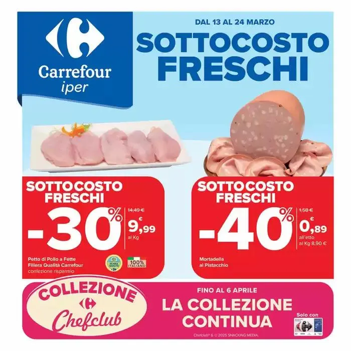 Sottocosto freschi da 13 marzo a 24 marzo di 2025 - Pagina del volantino 1
