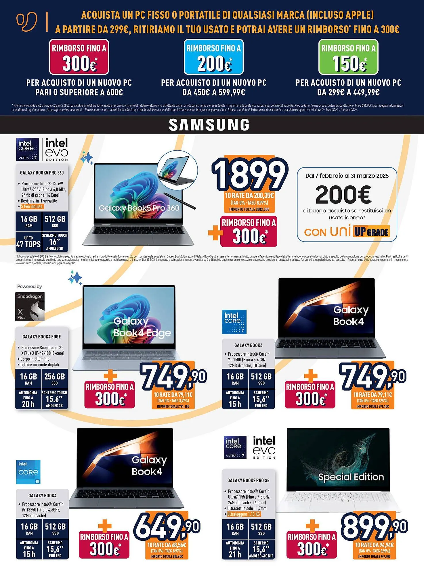 Volantino Unieuro da 19 marzo a 2 aprile di 2025 - Pagina del volantino 10