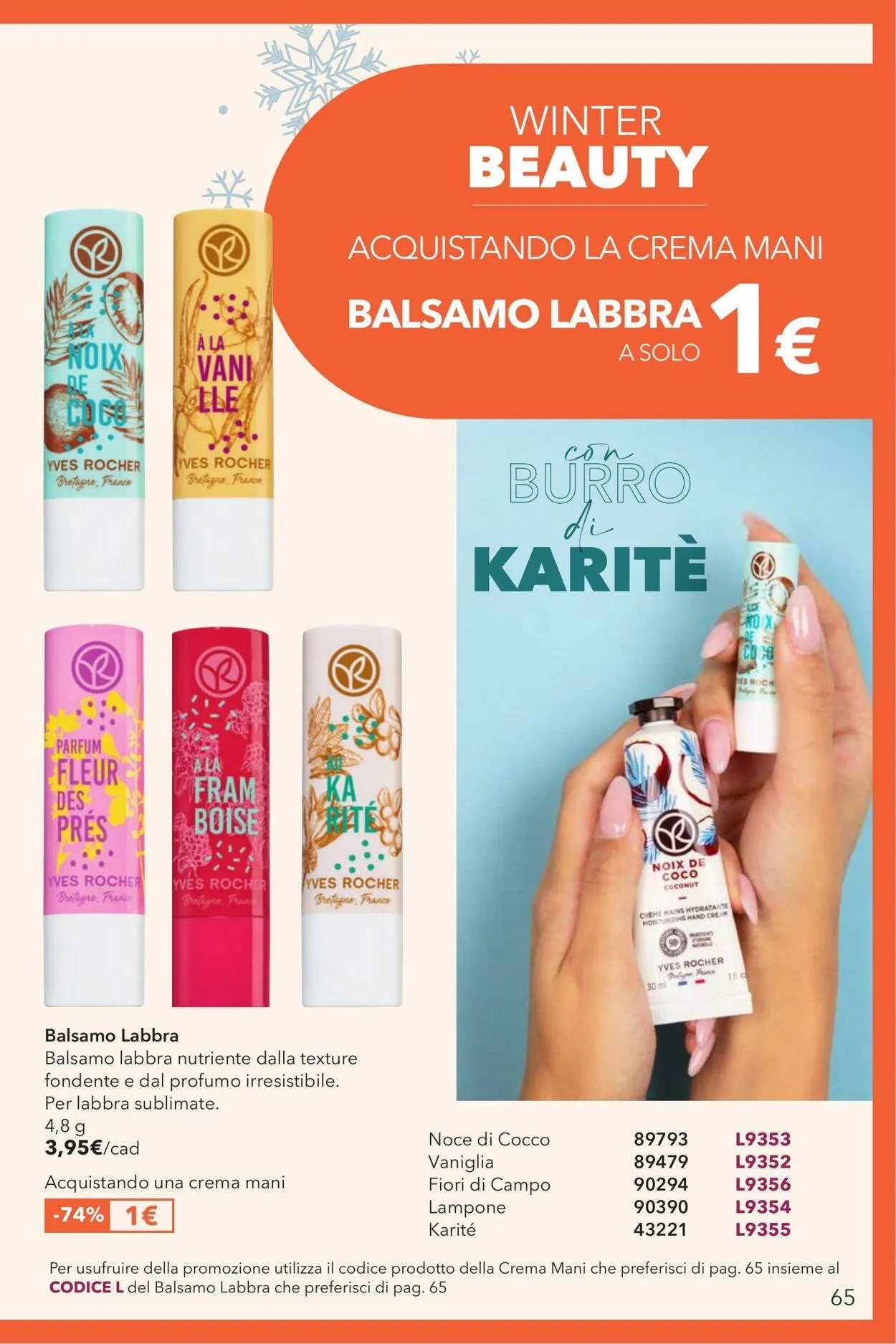 Yves Rocher Volantino attuale da 30 gennaio a 13 febbraio di 2025 - Pagina del volantino 65