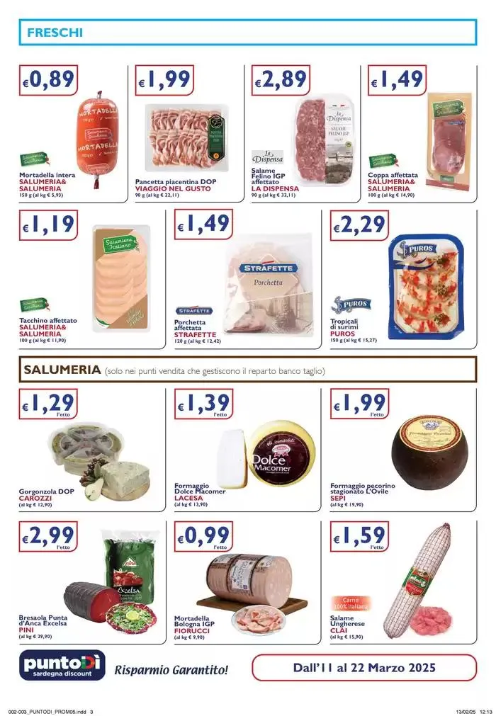 Il risparmio garantito! da 11 marzo a 22 marzo di 2025 - Pagina del volantino 3