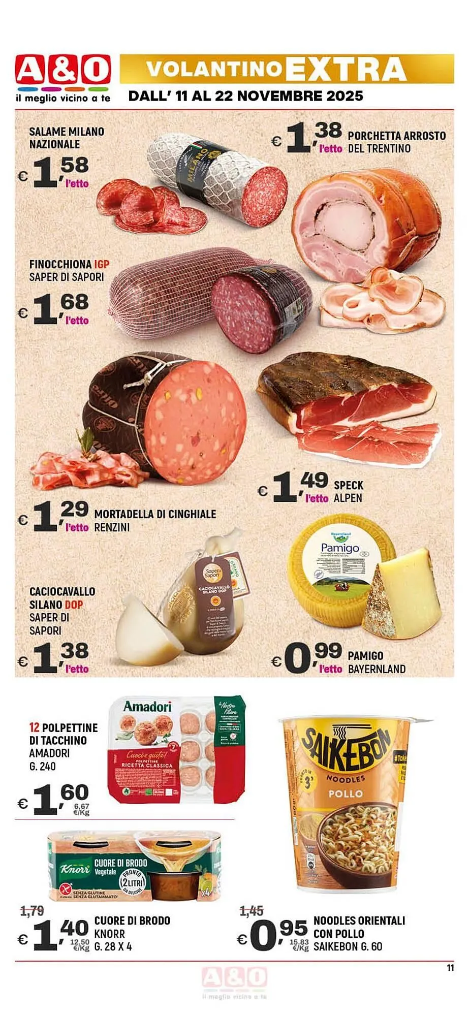 Volantino A&O da 11 novembre a 22 novembre di 2025 - Pagina del volantino 11