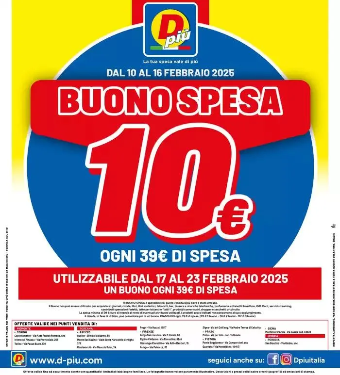 14 giorni di follia da 10 febbraio a 23 febbraio di 2025 - Pagina del volantino 20