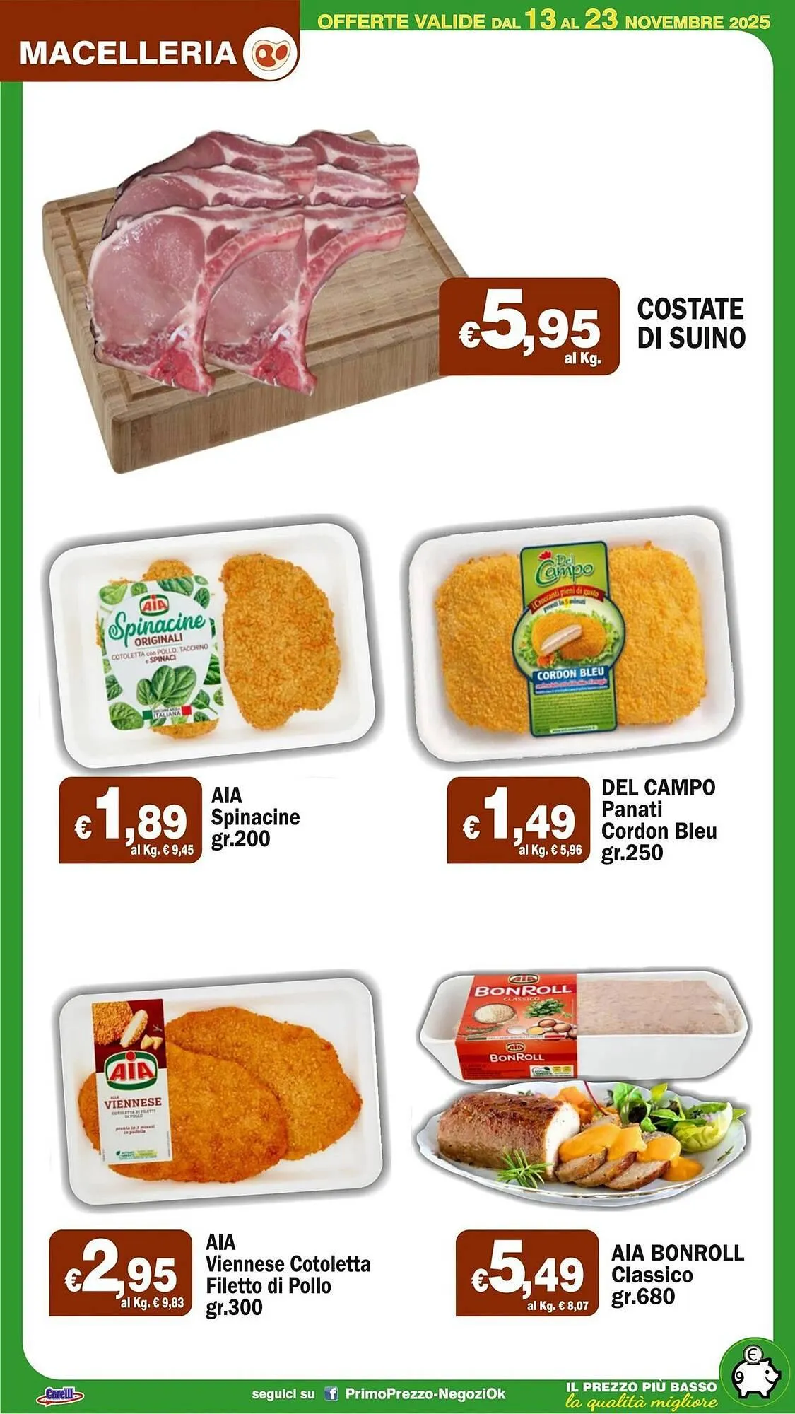 Volantino Primo Prezzo da 13 novembre a 23 novembre di 2025 - Pagina del volantino 34