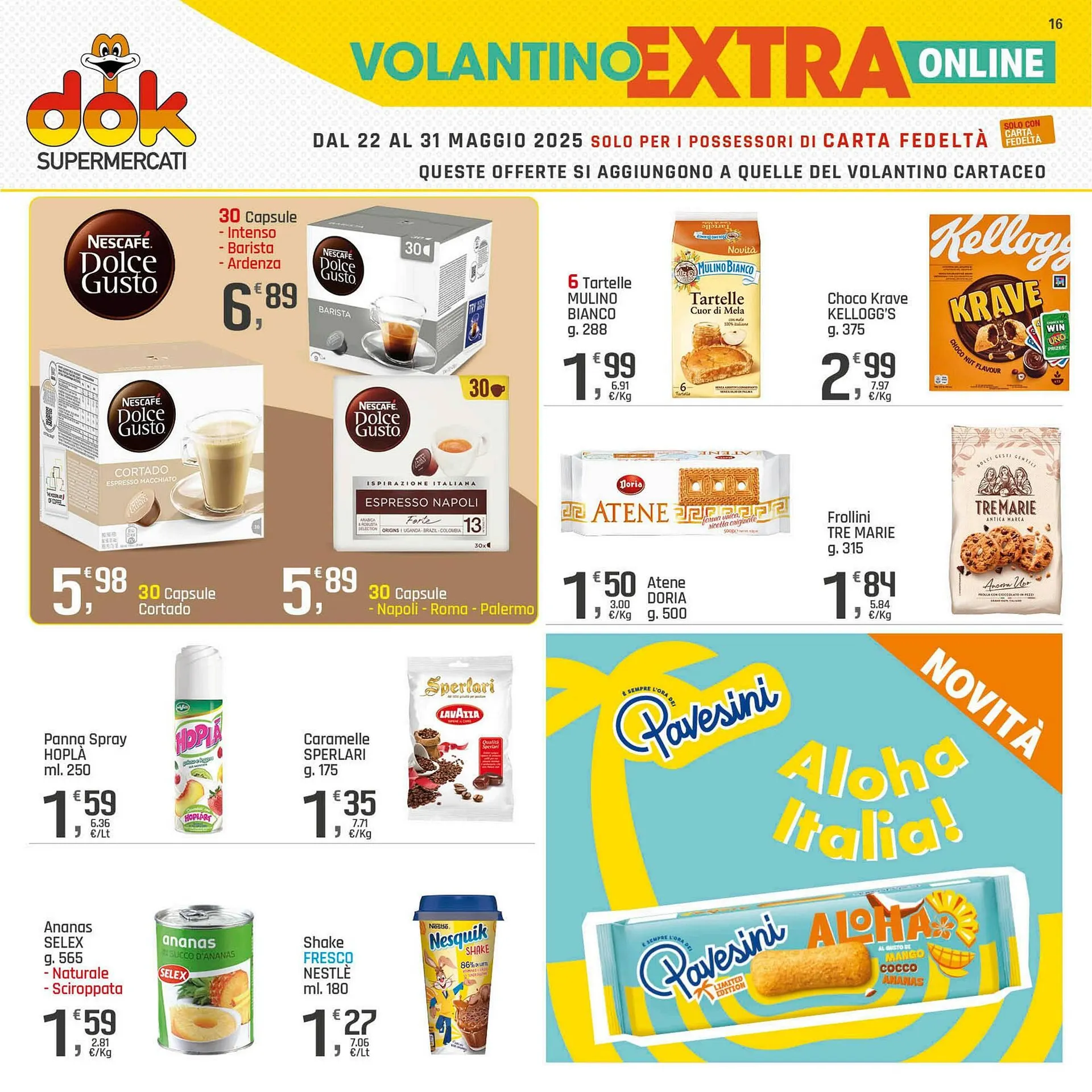 Volantino Supermercati Dok da 22 maggio a 31 maggio di 2025 - Pagina del volantino 16