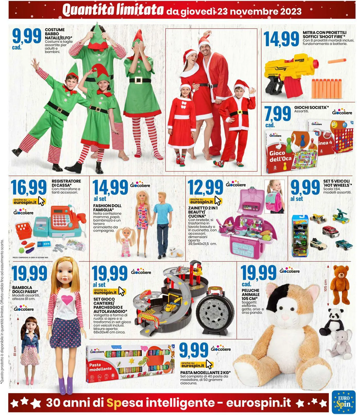 EURO Spin Volantino attuale da 3 dicembre a 17 dicembre di 2023 - Pagina del volantino 17