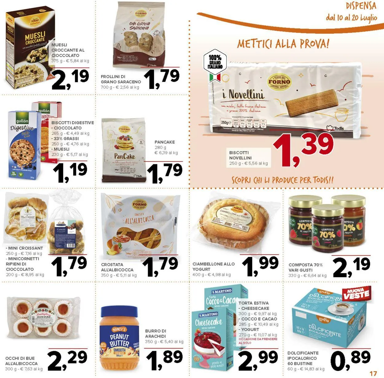 Todis Volantino attuale da 3 settembre a 17 settembre di 2025 - Pagina del volantino 17