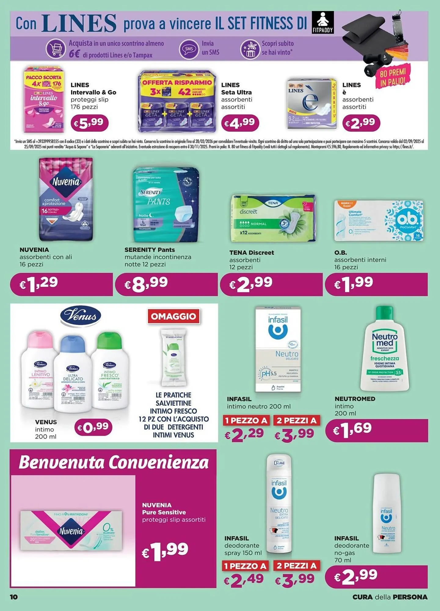 volantino La Saponeria da 4 settembre a 23 settembre di 2025 - Pagina del volantino 10